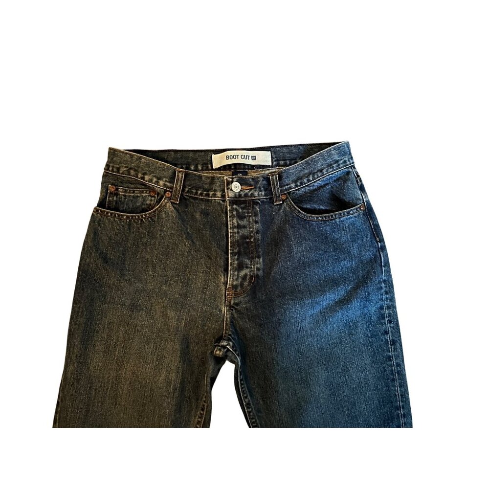 Gap Women's Bootcut Jeans 10A 100% Cotton Vintage 2002 Ankle Length Blue Denim - Picture 5 of 13